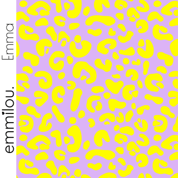 VORBESTELLUNG! Bio-Eigenproduktion "Emma" flieder/gelb Jersey